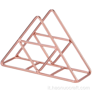 Porta salviette di carta triangolare moderno semplice